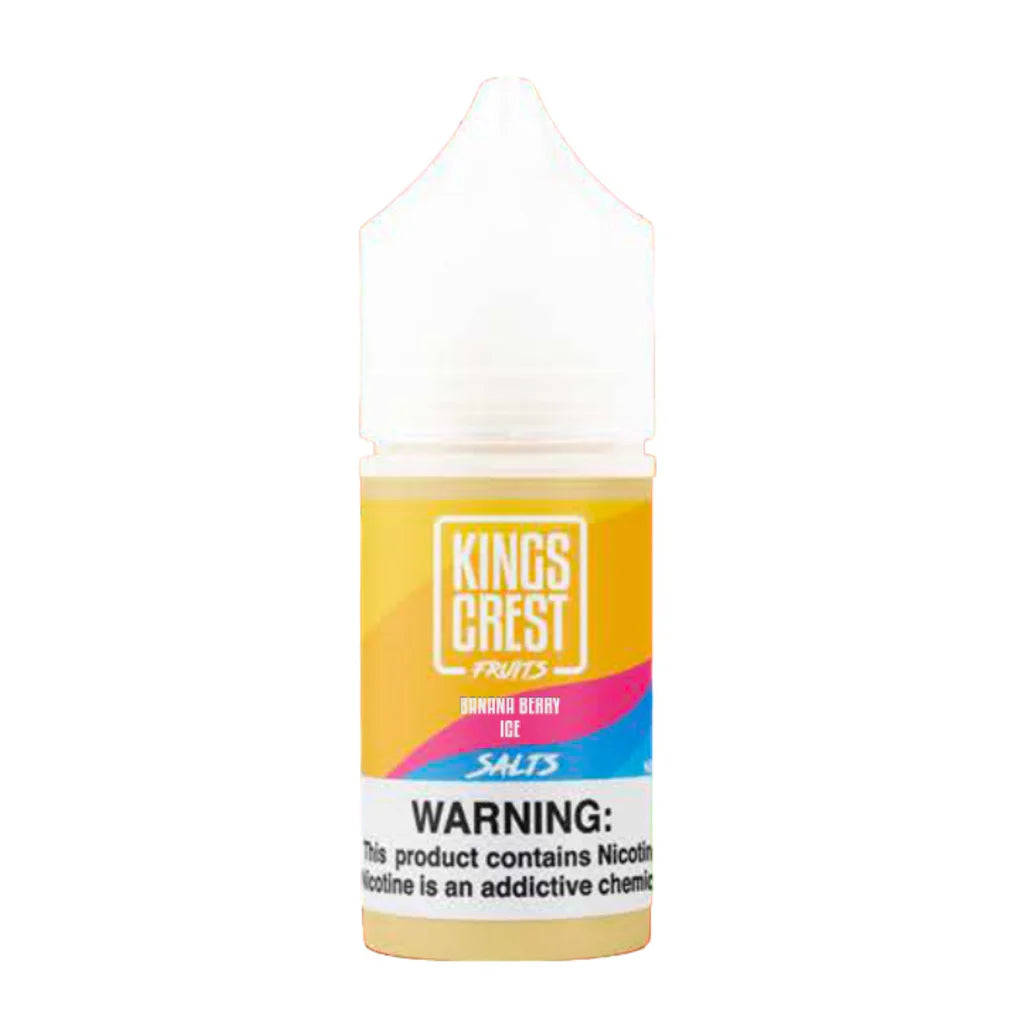Banana Berry Ice Nic Salts 30ml - Kings Crest