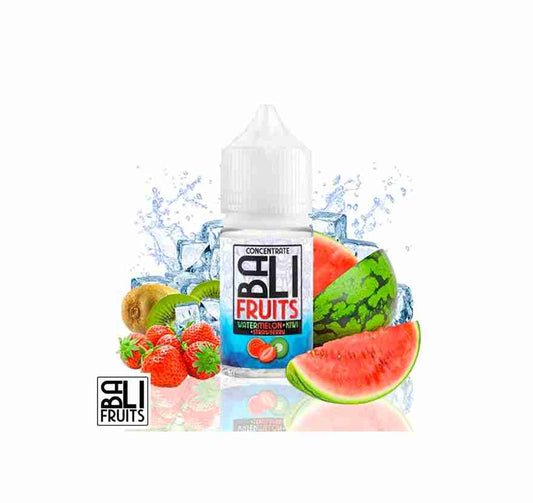 Bali Watermelon Kiwi Strawberry Nic Salts 30ml - Kings Crest